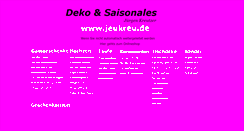 Desktop Screenshot of jeukreu.de